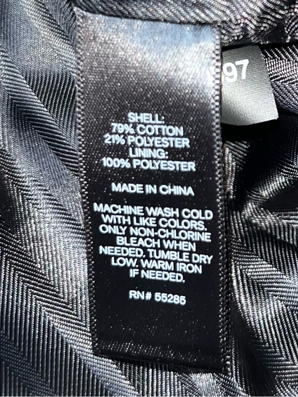 EXPRESS Menswear Charcoal Vest with Satin Adjustable Back & Piping Size Small - Picture 3 of 7